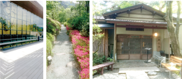 箱根岡田美術館の外観